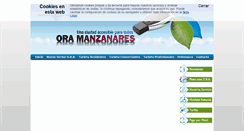 Desktop Screenshot of manzanareszonaazul.com